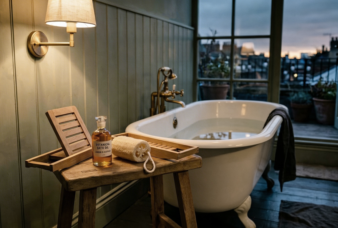 bath essentials \ tools for gentle care