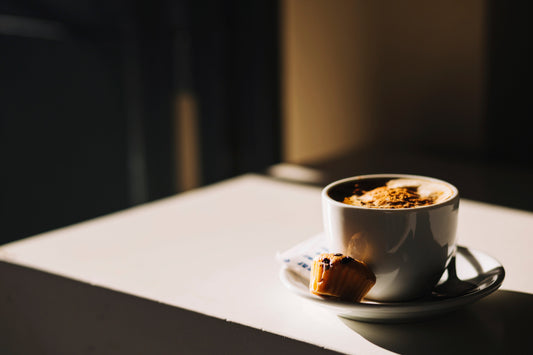 the first cup \ a morning ritual