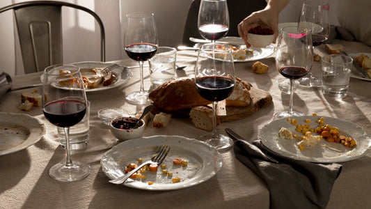 around the table \ lingering