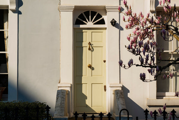 standing in the doorway \ the pause before entering