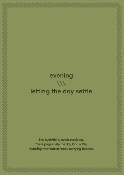 the beauty of ordinary moments \ daily rituals \ digital + printable