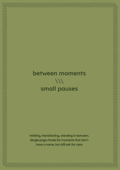 the beauty of ordinary moments \ daily rituals \ digital + printable