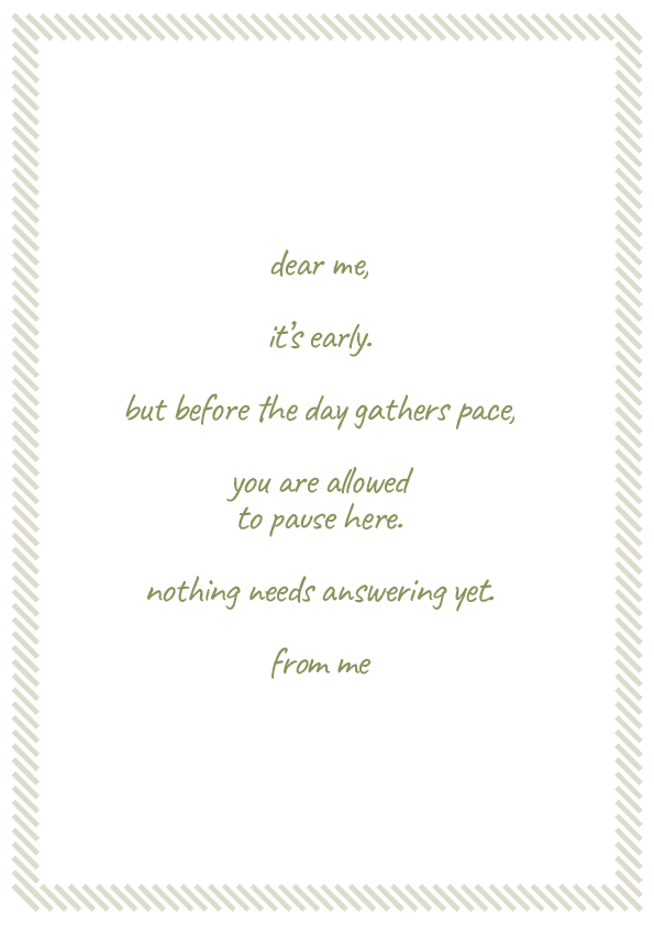 the beauty of ordinary moments \ daily rituals \ digital + printable