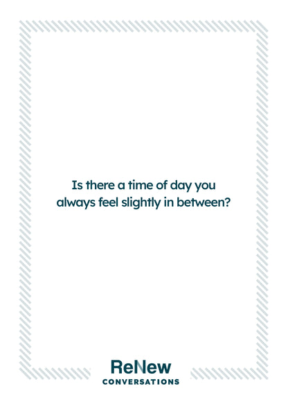 complete set \ 50 conversation cards \ digital - ReNew
