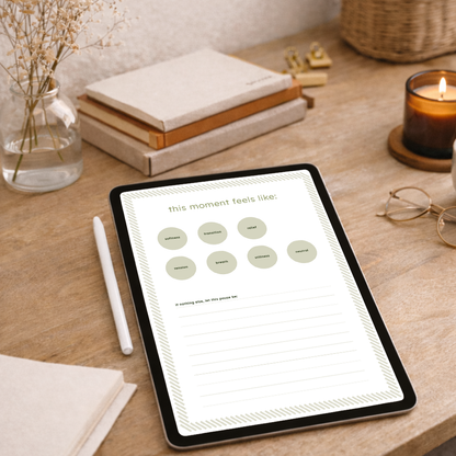 the beauty of ordinary moments \ daily rituals \ digital + printable