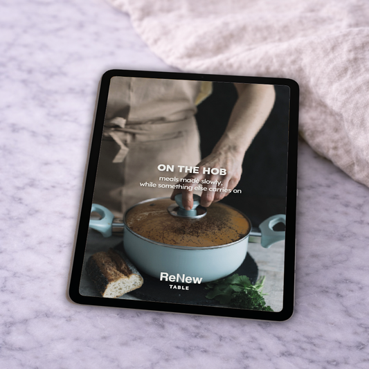 on the hob \ 5 recipes \ digital - ReNew