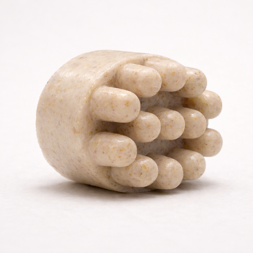 still warm \ massage soap bar