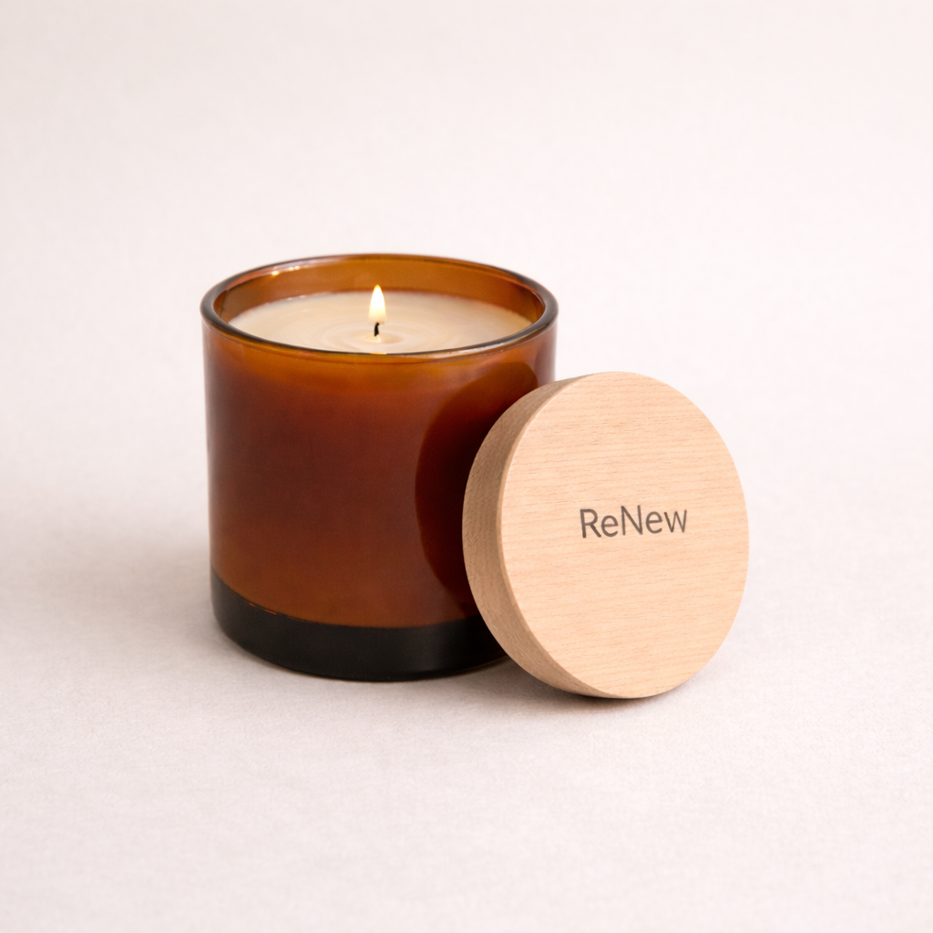 dog walk \ pine & forest . scented candle - ReNew